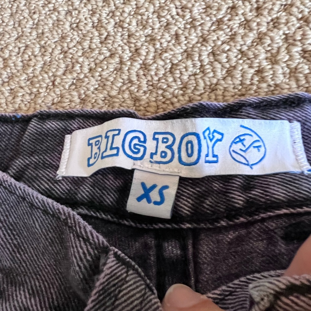 Boys Polar Jeans - Loose fitting jeans current style in purple hue. Size XS mens